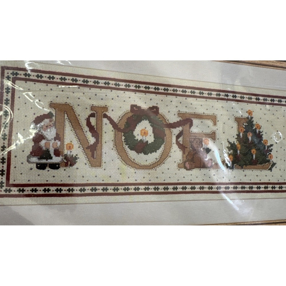 Bucilla Counted Cross Stitch‎ Kit Christmas 14 Ct Wall Art Noel Heirloom Holiday